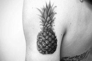 Tatuaj cu semnificație ananas, adică, lucrări gata - 33 de fotografii, yurets îndrăzneț