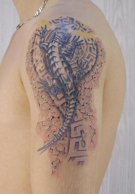 Татуювання ящірки на тілі - 26 фото, татуювання, татушка