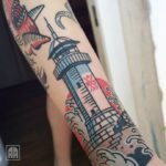 Tattoo világítótorony érték, a legjobb tervek a férfiak és nők