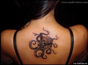 Тату восьминіг (значення, ескіз, фото), tattoofotos