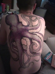 Tattoo caracatiță (înțeles, schiță, fotografie), tattoofot
