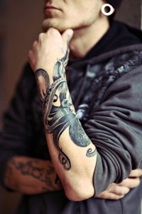 Тату восьминіг (значення, ескіз, фото), tattoofotos