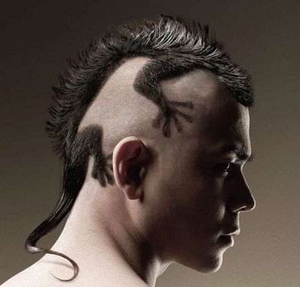 Tattoo frizura - új elemek a férfiak és nők - tetoválás ma
