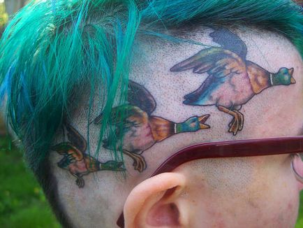 Tattoo frizura - új elemek a férfiak és nők - tetoválás ma