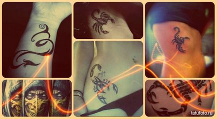 Scorpion tatuaje fotografii de cele mai bune tatuaje gata