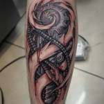 Tattoo stílus biomechanika hím és nőstény, fotó, tetoválás vázlatok biomechanika