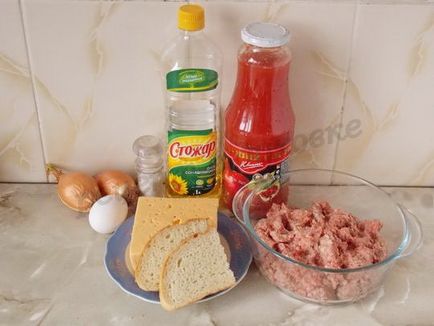 Meatballs în cuptor cu brânză