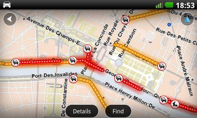 Tomtom navigație (Android) - informații despre mobil
