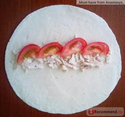 Tortilla delicados tortilla mexicana - tortilla tortilla! • • procesul de rulare a fotografiilor