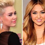 Transformarea lui Kathy Perry în Cyrusul lui Miley ca o coafură este capabilă să schimbe imaginea, utilă pentru frumusețe