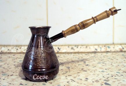 Turk ibriks din ceraflame pentru bronz de cafea, ceramică