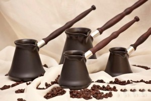 Turk ibriks din ceraflame pentru bronz de cafea, ceramică