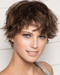 Styling hair short - mai mult de 100 de opțiuni din fotografie!