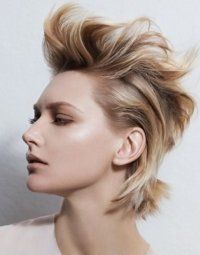 Styling hair short - mai mult de 100 de opțiuni din fotografie!