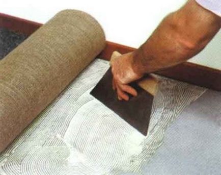 Укладання ковроліну своїми руками як стелити ковролін правильно