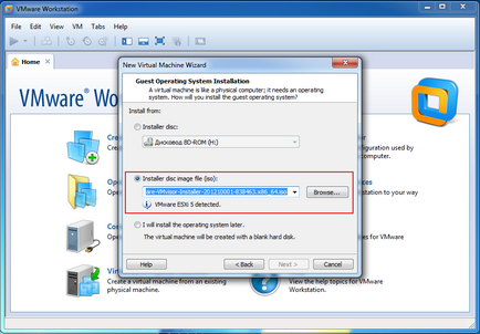 Instalarea esxi pe o unitate flash USB