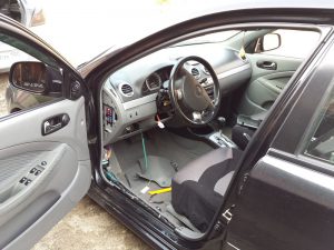 Instalarea de alarme pe Chevrolet Lacetti de la studioul realzvuk