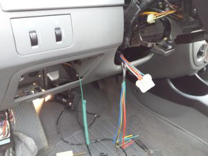 Instalarea de alarme pe Chevrolet Lacetti de la studioul realzvuk
