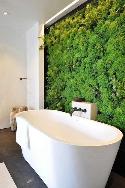 Fürdőszoba a „spa” stílus ötletek 6., 30. példa (ötletek) Fürdőszoba a „spa” stílus 6 ötletekkel, példákkal 30