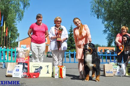 În Borovu a avut loc o expoziție de câini