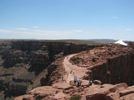 Великий і могутній grand canyon звіт про поїздку в west rim