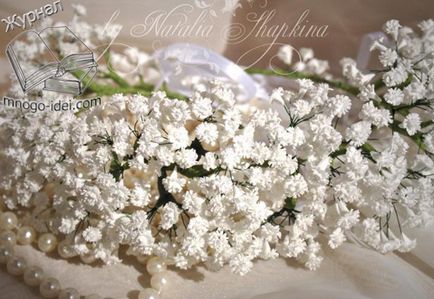 Венец на главата на Gypsophila, майсторски клас