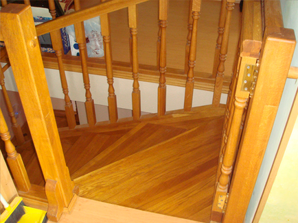 Selectarea materialului pentru scări