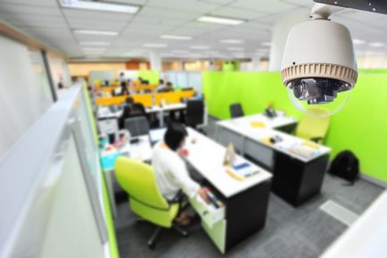 CCTV în birou - instalarea unui sistem de supraveghere video și video