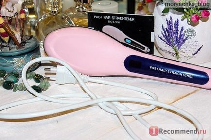 Випрямляч волосся fast hair straightener гребінець-випрямляч hqt-906 - «гребінець випрямляч!