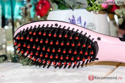 Випрямляч волосся fast hair straightener гребінець-випрямляч hqt-906 - «гребінець випрямляч!