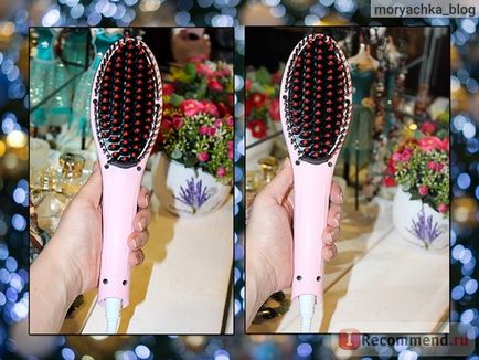 Випрямляч волосся fast hair straightener гребінець-випрямляч hqt-906 - «гребінець випрямляч!