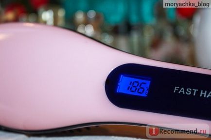 Випрямляч волосся fast hair straightener гребінець-випрямляч hqt-906 - «гребінець випрямляч!