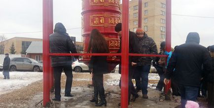 În Moscova este instalat un tambur de rugăciune budist - revista 