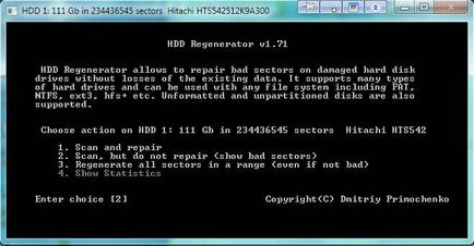 Recuperarea unui hard disk folosind regenerator hdd, configurarea serverelor Windows și linux