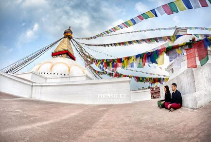 Toți ochii din Kathmandu, notele fotografilor