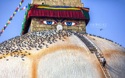 Toți ochii din Kathmandu, notele fotografilor