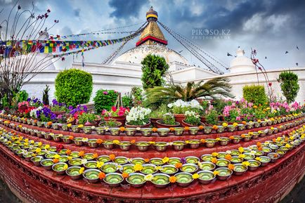 Toți ochii din Kathmandu, notele fotografilor