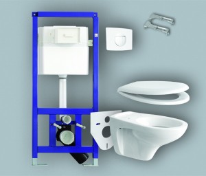 Built-in toaletă - baie decor