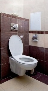 Built-in toaletă - baie decor