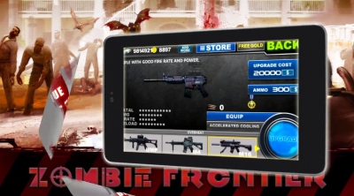 Hacking frontieră zombie pe o mulțime de bani descărcați pe android