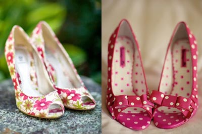 Bright pantofi de mireasa - o noua tendinta in fotografie de moda de nunta - Sunt o mireasa - articole despre pregatirea pentru nunta