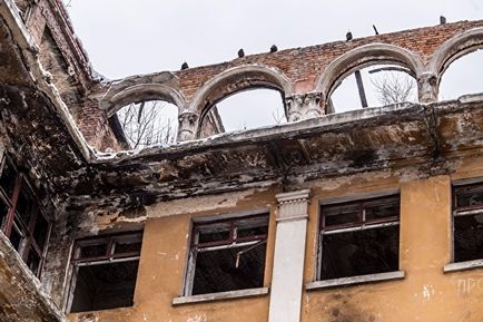 Занедбаний будинок лікарні швидкої допомоги в зеленому гаю виставили на торги