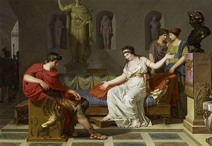 Загадка смерті Клеопатри наклала на себе руки або була вбита в боротьбі за трон