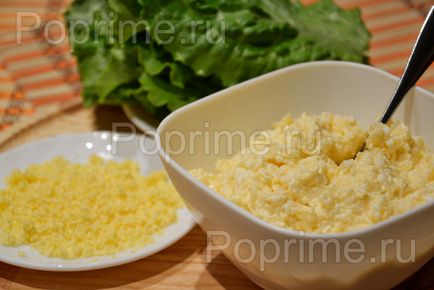 Aperitive de brânză cu usturoi - rețete