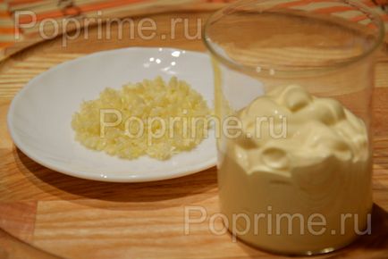 Закуска з сиру з часником - рецепти
