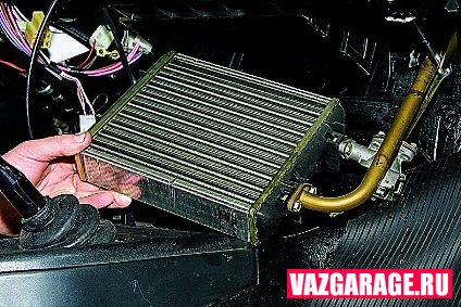 Înlocuirea sobei VAZ 2109