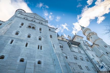 Castelul Nauschwanstein și Hohenschwangau din Bavaria (Germania)