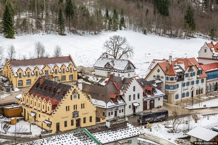 Castelul Nauschwanstein și Hohenschwangau din Bavaria (Germania)