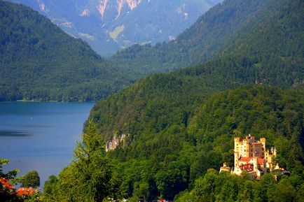 Castel Hohenschwangau istorie, descriere, fotografie