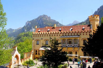 Castel Hohenschwangau istorie, descriere, fotografie